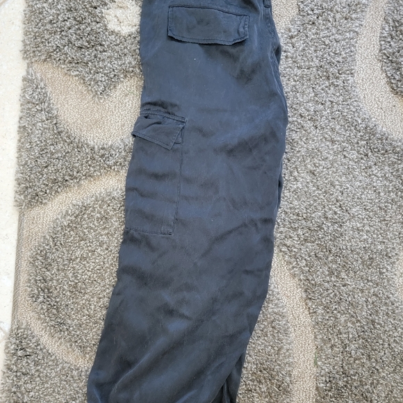 Warehouse Satin Utility Pants - Picture 2 of 3